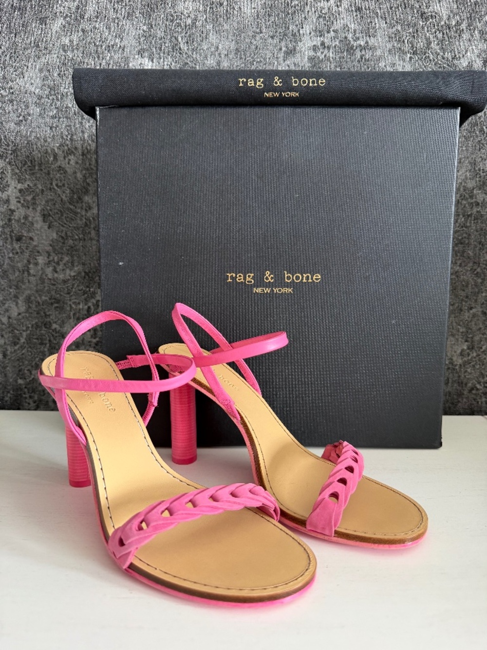 Rag & Bone Magenta Infinity High Heel